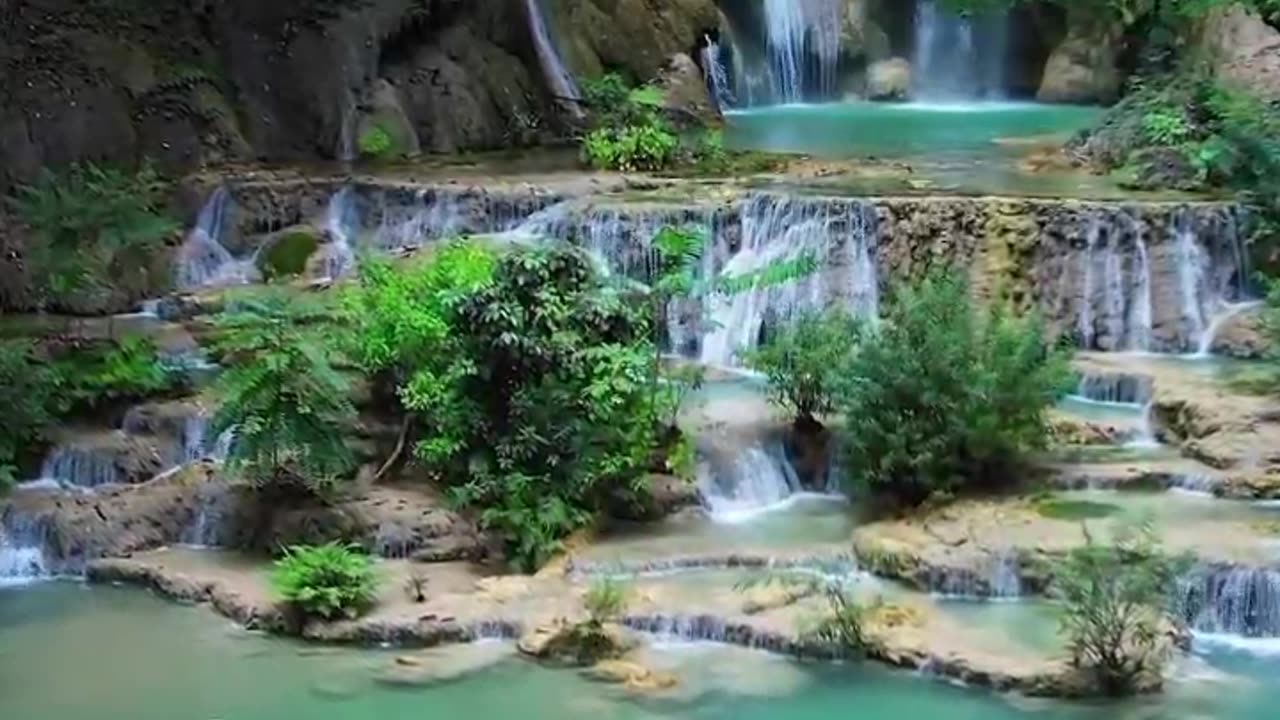 Waterfall and beaut nature