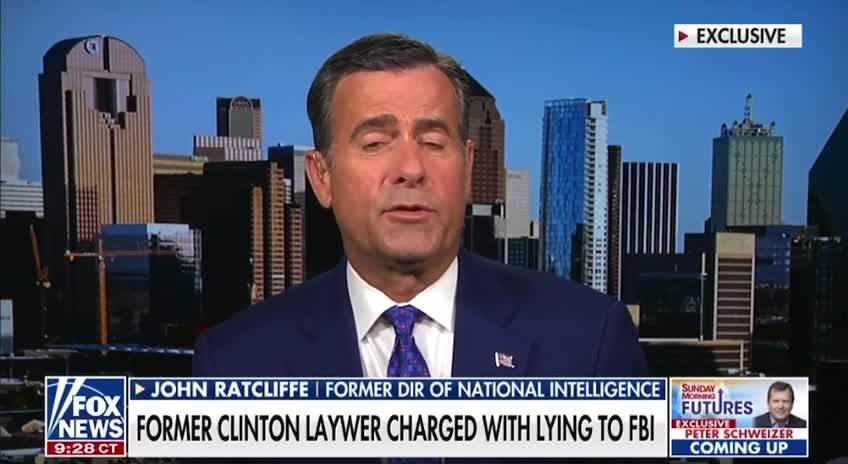 Former DNI John Ratcliffe on the Durham investigation