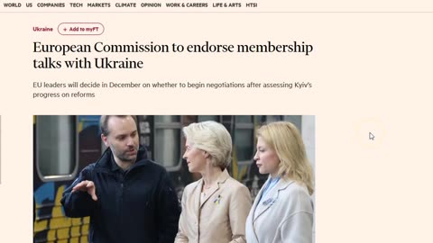 Erdogan of Turkey fails EU Report Card miserably, Ukranie is being fast-tracked into EU Ascension!