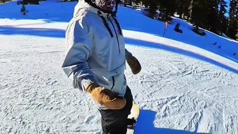 How to Link turns Snowboarding !