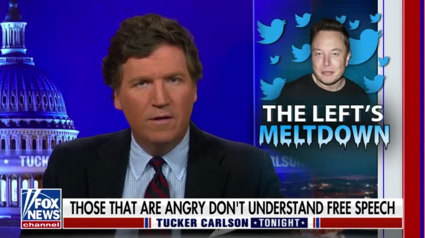 CLASSIC: Tucker Reacts to Liberal MELTDOWN Over Musk Twitter Takeover