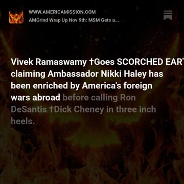 AMGrind Wrap Up November 9th