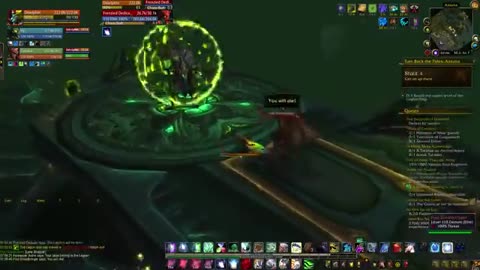 WoW - Legion scenario mishap leading to odd bug