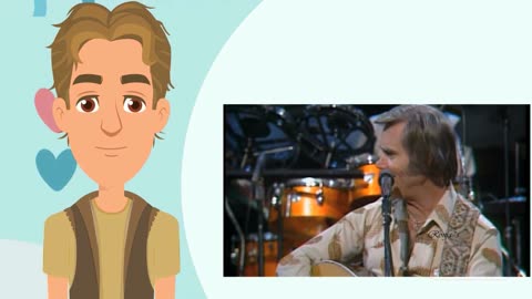 George Jones | Bartender Blues | Animated Reaction Video By Carey