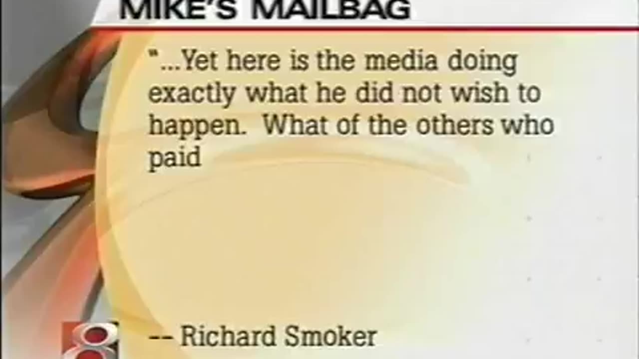 April 29, 2004 - Mike Ahern Digs Into 'Mike's Mailbag'