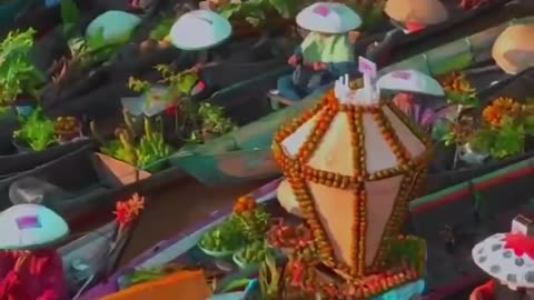 MESMERIZING LOK BAINTAN FLOATING MARKET IN INDONESIA