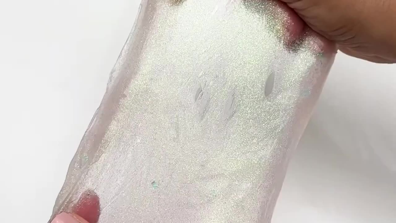 Satisfying Crushing 💯 Slime crush glitters