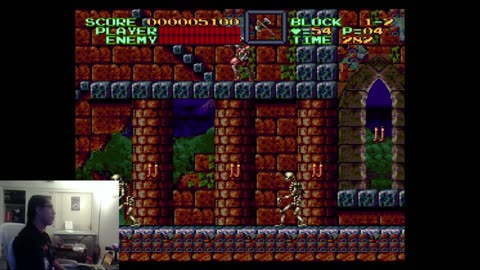 Super Castlevania IV Not So Live Stream [Part 1] With Weebs and Kaboom