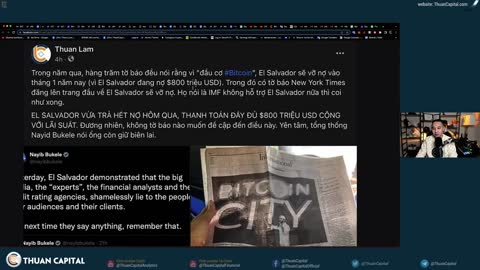 The Big News, Part I: Market Updates, EL SAVALDO Bitcoin, EU Chp Nhn Ngân Hàng Tr 2% Crypto