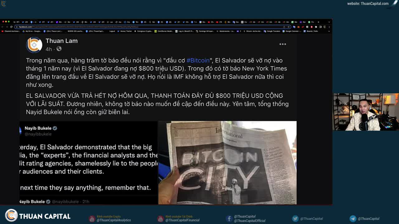 The Big News, Part I: Market Updates, EL SAVALDO Bitcoin, EU Chp Nhn Ngân Hàng Tr 2% Crypto