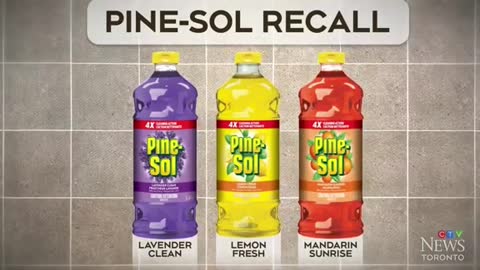 SEVERAL PINE-SOL SCENTEDCLEANERS RECALLED OVERBACTERIA CONCERNS