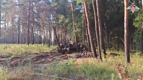 RUSSIAN 2S4 TYULPAN IN ACTION - 240MM BEAST MORTAR