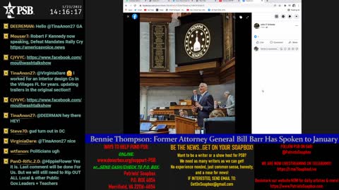 2022-01-23 14:00 EST - Your Voice, Your Call: with Chris Moore