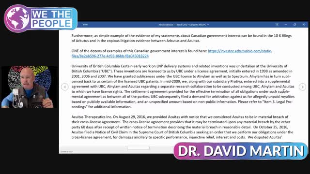 Dr Dave Martin on Trudeau the criminal