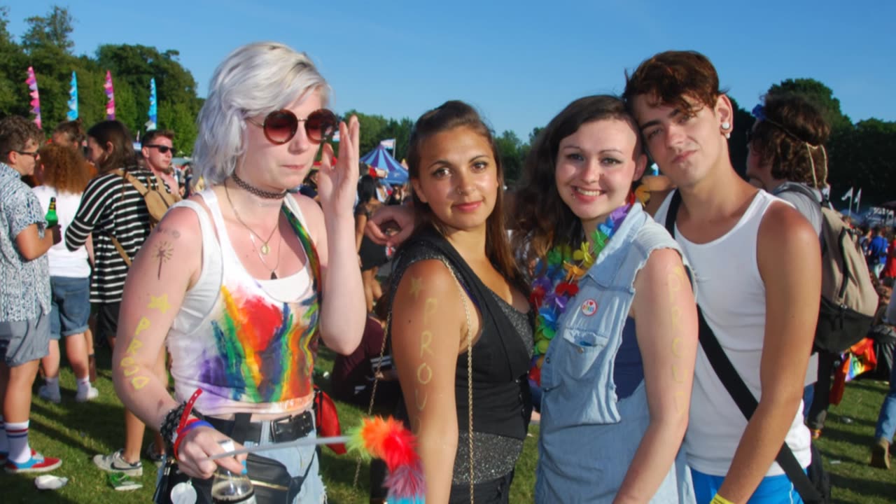 Brighton And Hove Gay LGBTIA+ Pride UK. 2015 Part 4.