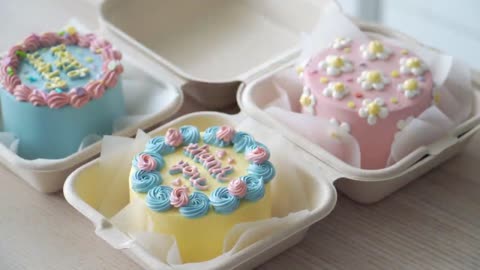 Mini Lunch Box Cakes