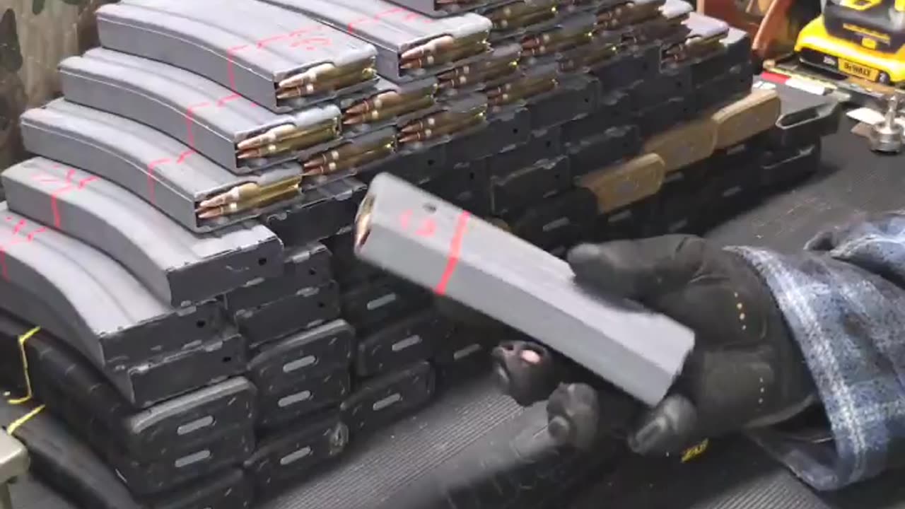 AR-15 Magazine Storage