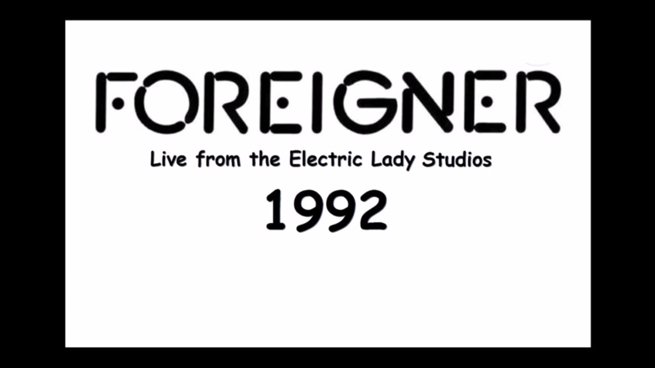 Foreigner - Live in New York 1992 (FM Broadcast) Full Show