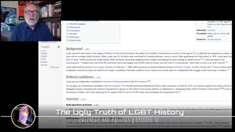 Prophecy and Politics 5-30-2021 Episode 12 - The Ugly Truth of LGBT History