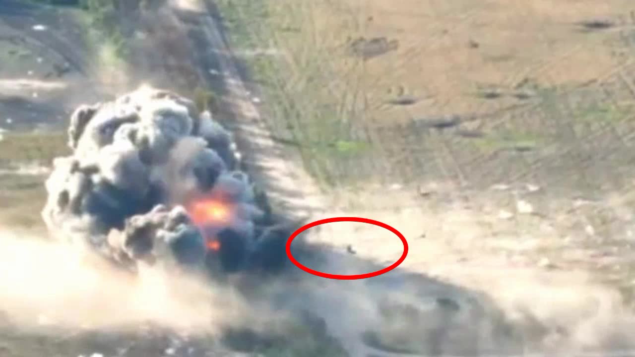 Ukrainian Troops Get Blown Away