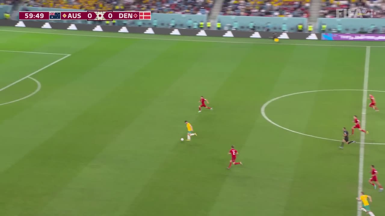 Socceroos waltz on | Australia v Denmark | FIFA World Cup Qatar 2022