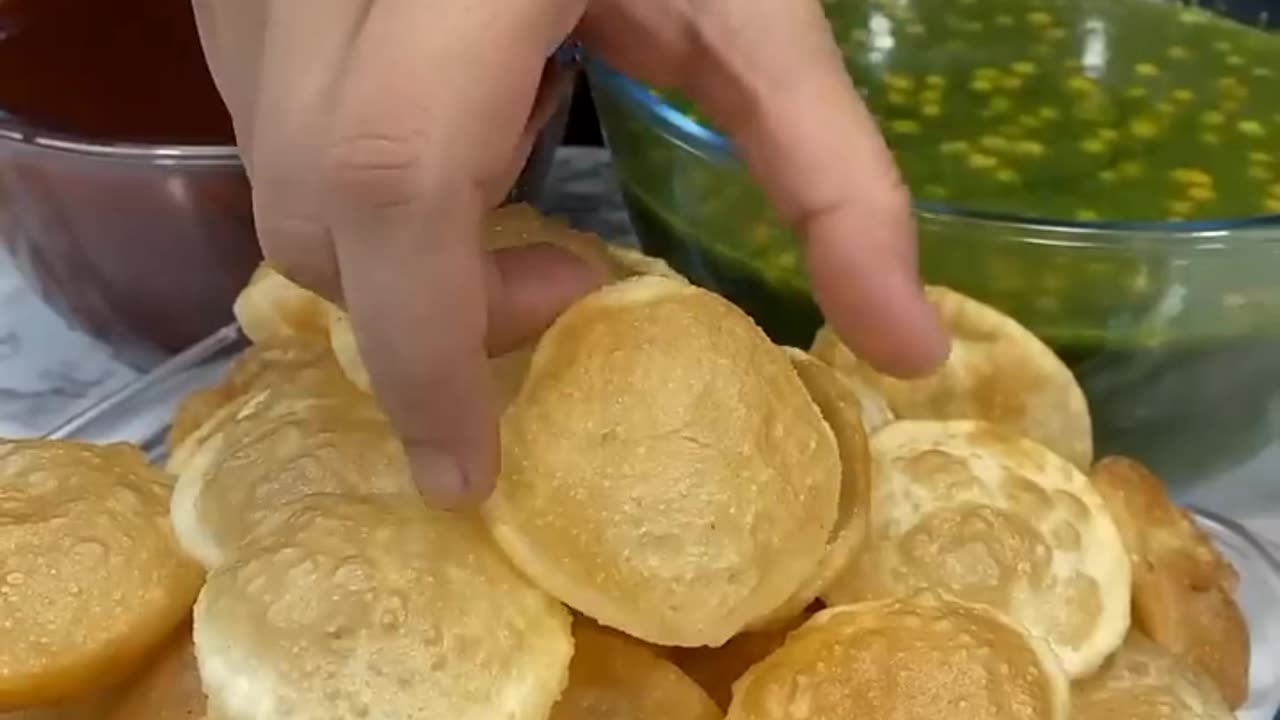 Satisfying ASMR Pani Puri Cooking Experience for Ultimate Relaxation