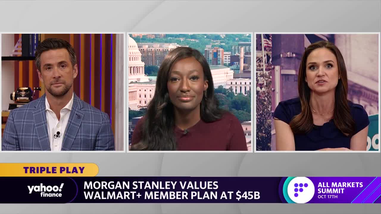 Walmart+ membership plan valued at $45 billion by Morgan Stanley