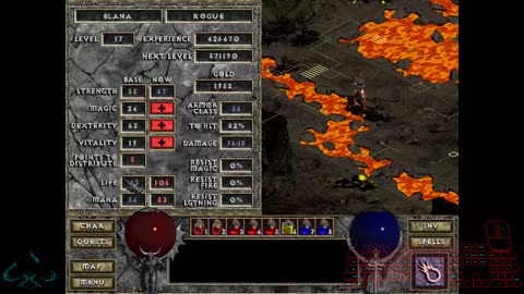 Diablo is a better game than Diablo IV. Playing a Rogue. Diablo Original (second stream)
