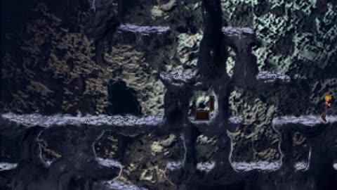 Northern Crater Maze Ledge Puzzle - FF7 Walkthrough