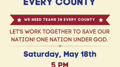 Patriots Must Save Pennsylvania! Saturday May 18th 5 PM