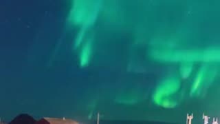 Amazing AURORA Sky over ICELAND Northern Lights Aurora Borealis #shorts