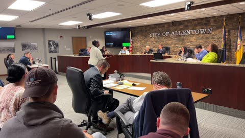 Allentown budget meeting