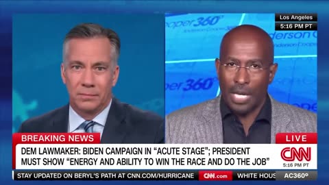 Van Jones Claims Democrats Are in ‘Full-Scale Panic’ Behind The Scenes Figuring Out How To Replace Biden