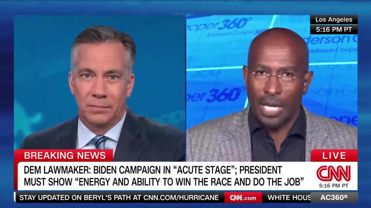 Van Jones Claims Democrats Are in ‘Full-Scale Panic’ Behind The Scenes Figuring Out How To Replace Biden