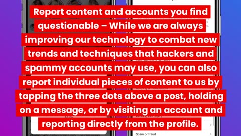 Keeping Instagram Safe and Secure