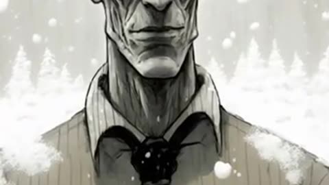 the man on the snow l scary stories of rhe internet l