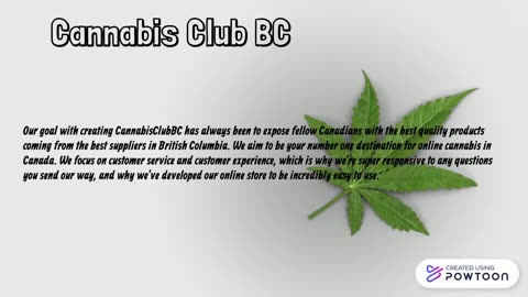 Buy Cannabis Online BC