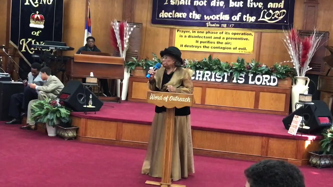 GOD Counted Me Faithful