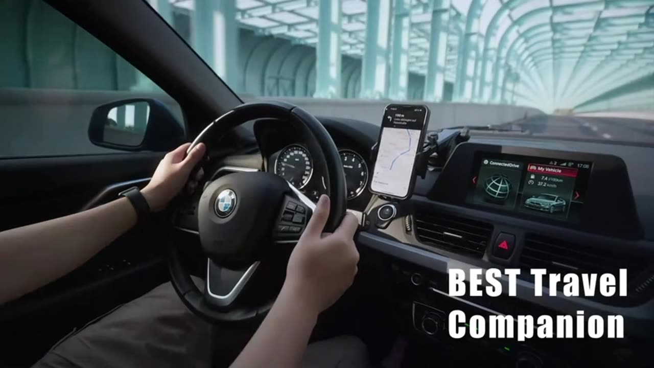 VANMASS Car Phone Mount, [Strong Suction & Military-Grade] Cell Phone Holder Car Dashboard