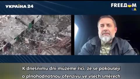 Šéf ukrajinské vojenské zprávy o kritické situaci ukrajinců na Donbasu