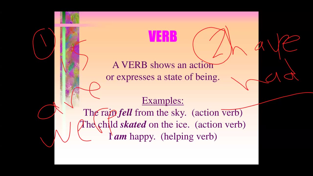 C19 Adjectives + verbs