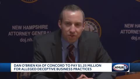Dan O'Brien Kia to pay $1.25M for alleged