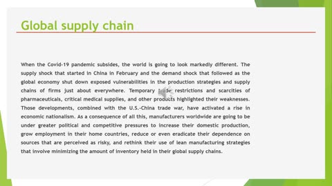 Future-Proof Your Business: Resilient Post-Covid-19 Supply Chains
