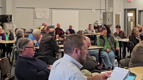 Video 2 - Commission to study offshore wind & port development meeting in Portsmouth, NH on 10-28-24