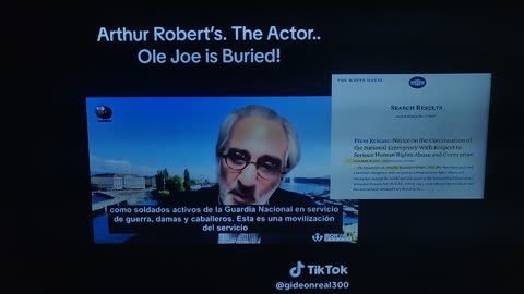 Arthur Roberts is Joseph Biden
