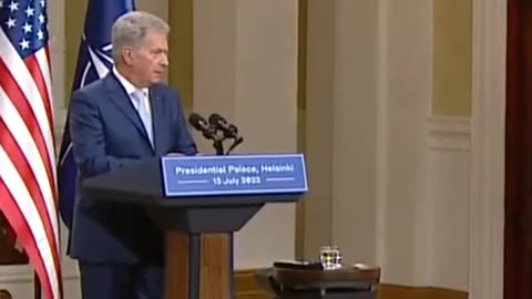 Biden Freaks Out On Finnish Reporter