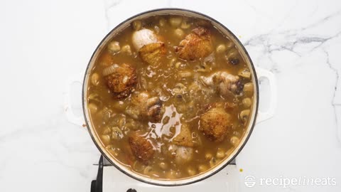 Chicken Fricassee quick French Chicken Stew