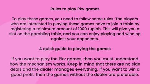 The best Pkv games to look out for
