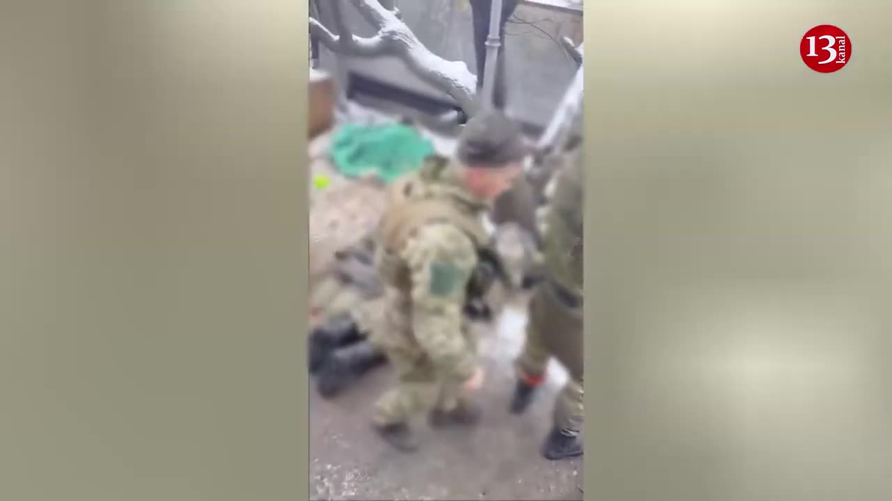 "Packaging of Russians" - Ukrainian fighters captured 6 Russian soldiers in this case