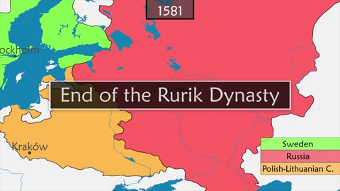 The origins of Russia - Summary on a Map